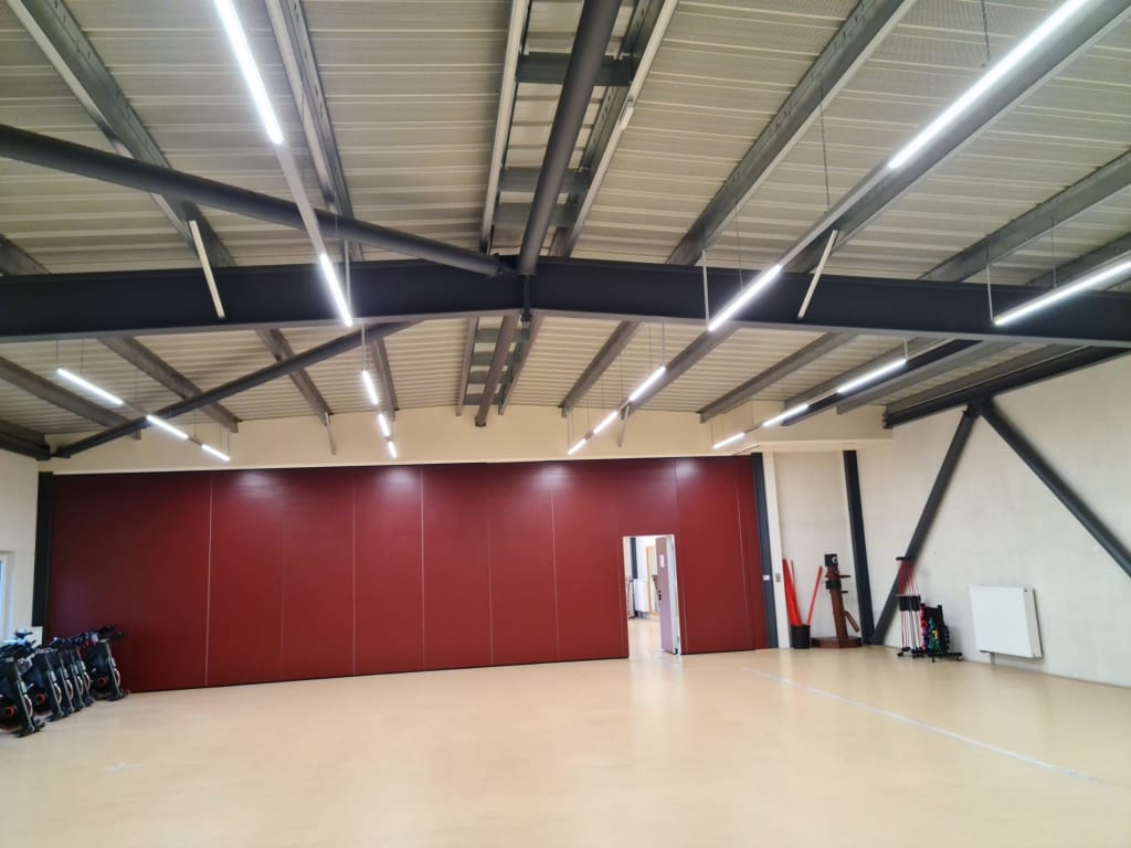SKV Mörfelden Nachhaltigkeit LED Sportzentrum Halle