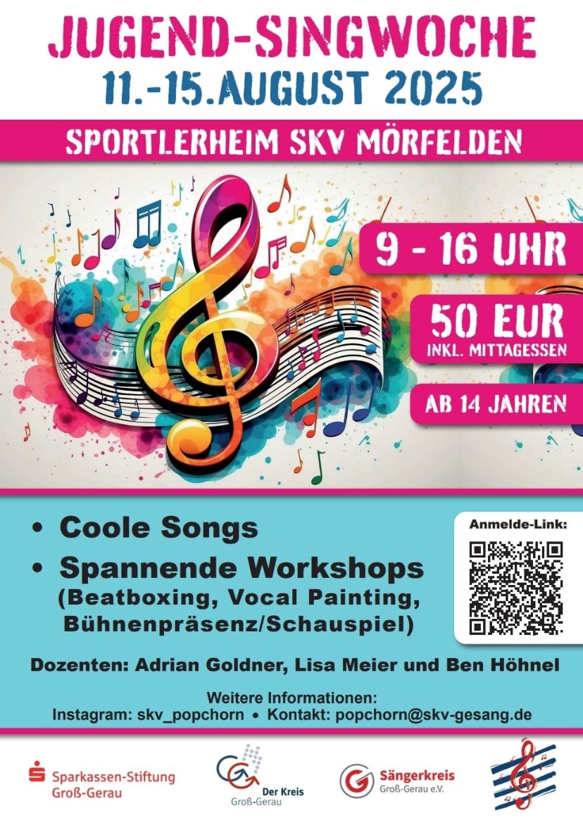 Singwoche Gesang