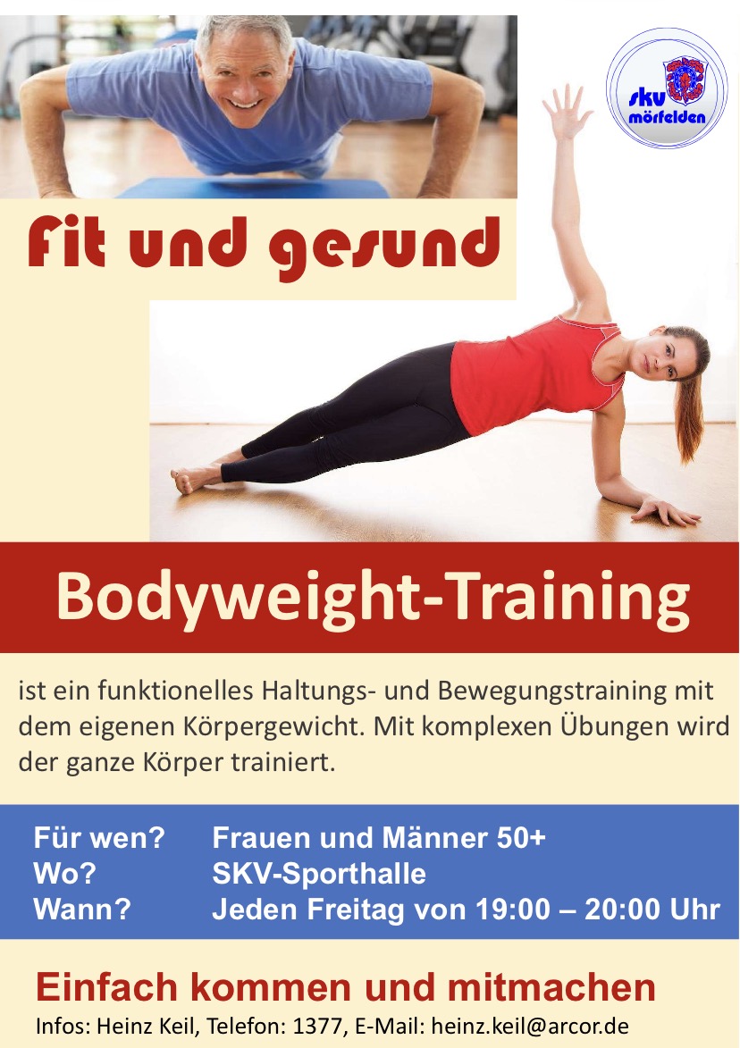 Bodyweight-Training mit Heinz Turnnachmittag 2025