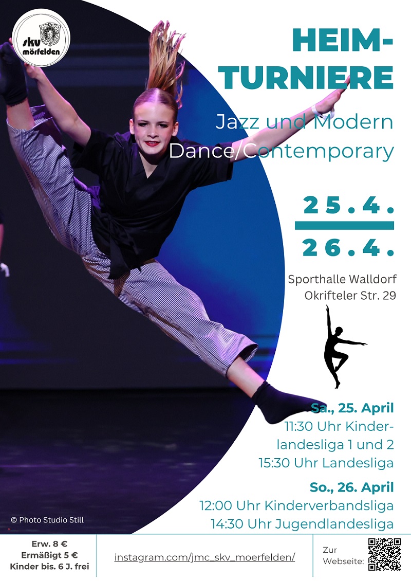 Heimturnier am 25.4.+26.4. in der Sporthalle Walldorf